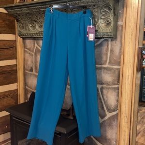 Sergio Hudson Teal Trouser (NWT)
